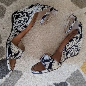 Anthropologie Seychelles ikat wedges